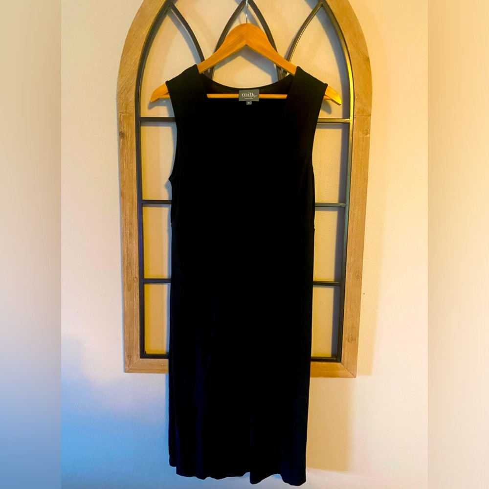 Milk Brand Nursing Wear Black Dress- Medium